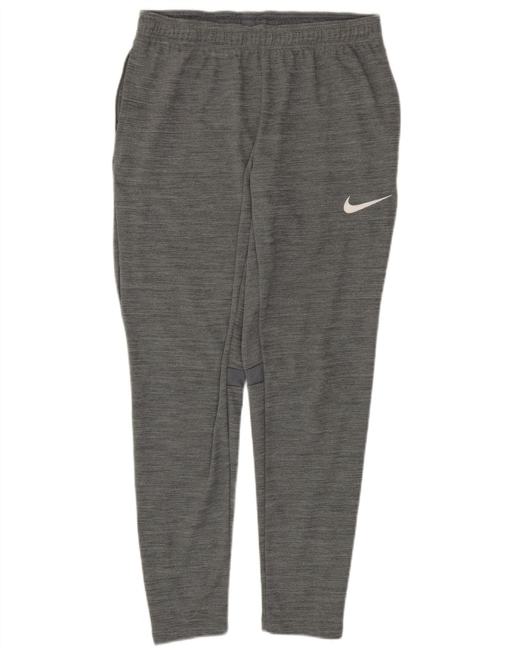 Calça de treino masculina NIKE Dri Fit cinza médio poliéster