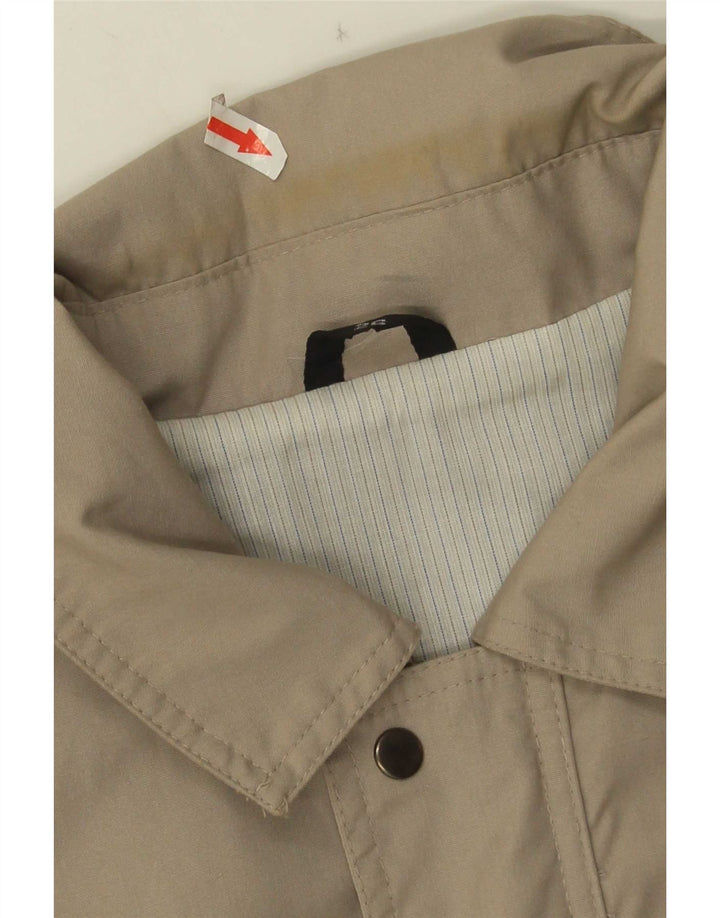 Jaqueta bomber masculina C&A UK 40 poliéster cinza grande