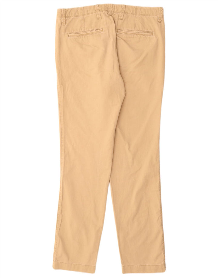 Calça Chino Masculina Slim GAP W31 L32 Algodão Bege