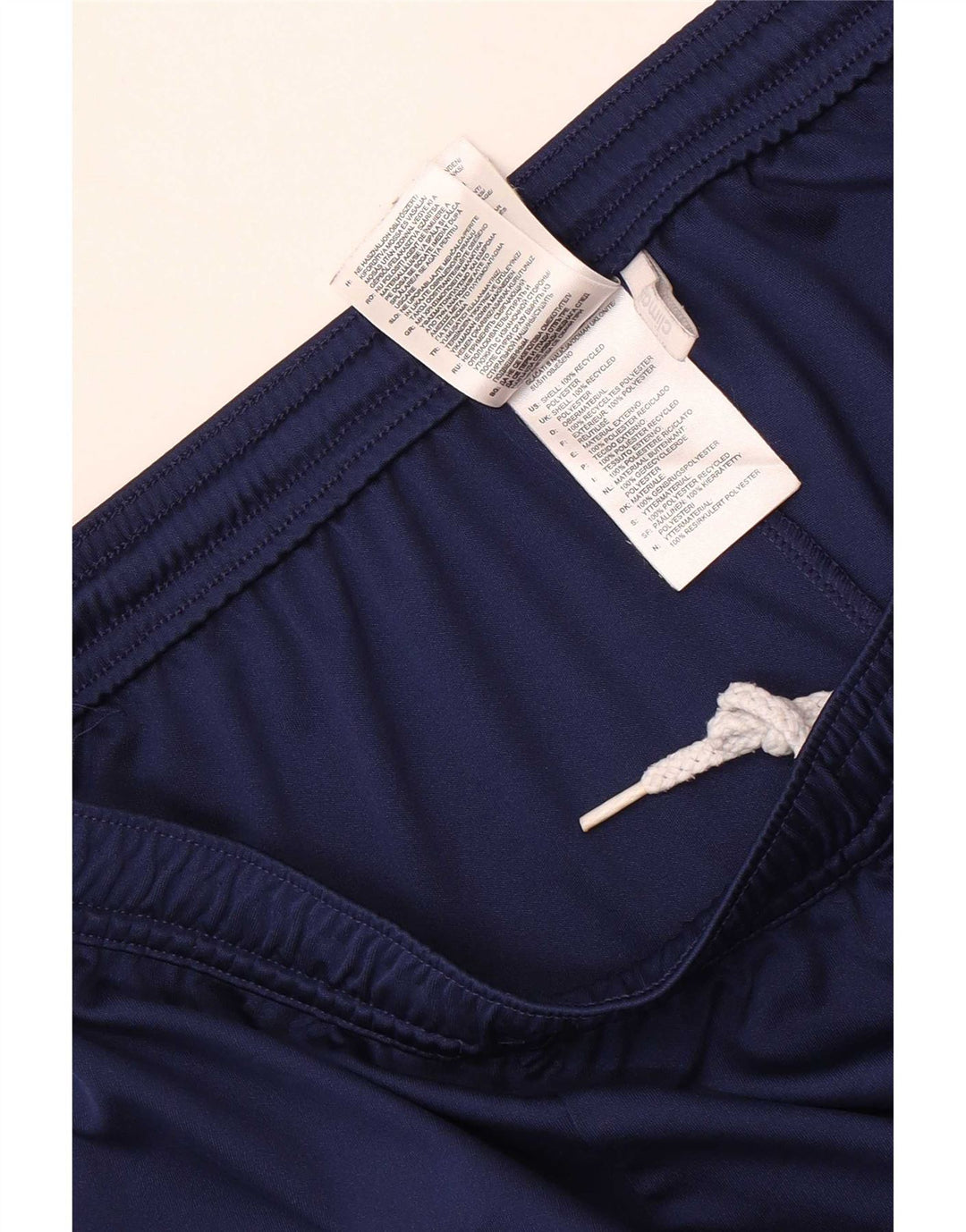 Adidas Masculino Climalite Sport Shorts Grande Azul Marinho Colorblock Poliéster