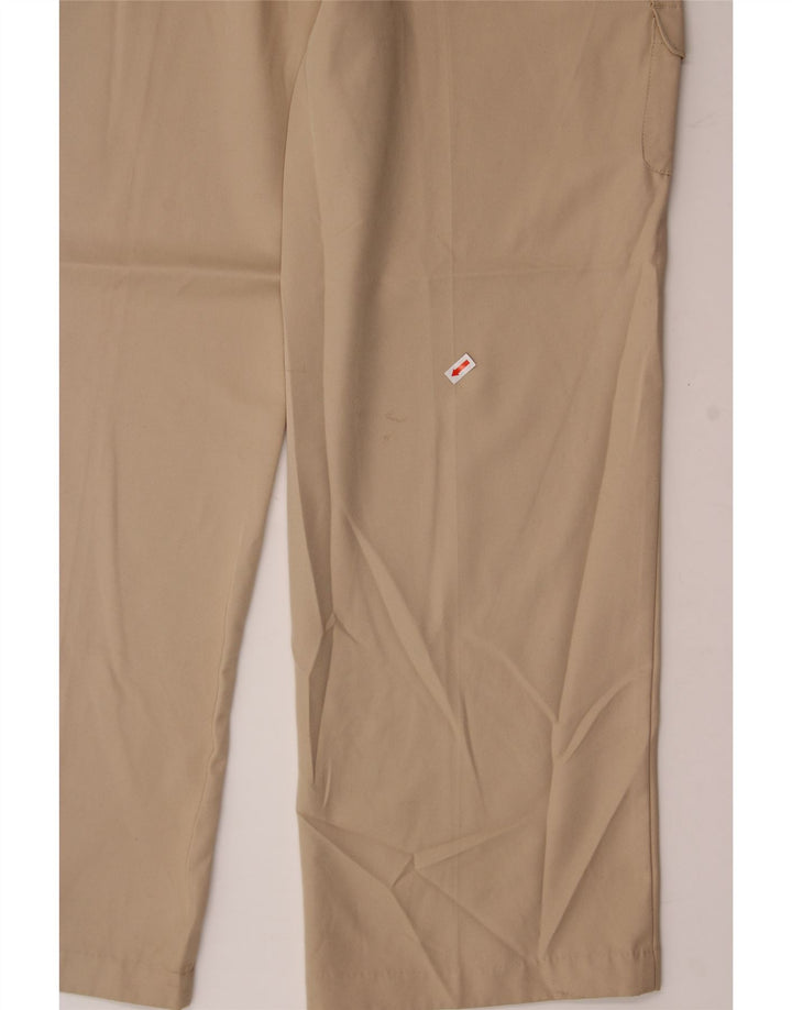 IZOD Womens Stretch Straight Cargo Trousers US 10 Large W34 L30 Beige Vintage Izod and Second-Hand Izod from Messina Hembry 