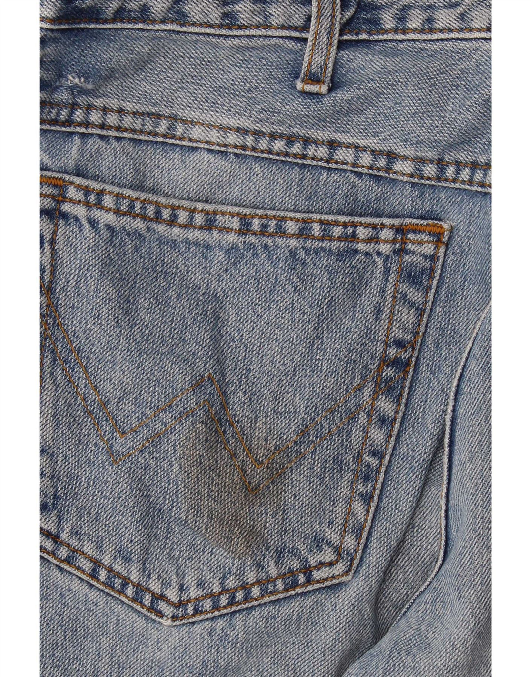 Wrangler Masculino Texas Straight Jeans W33 L32 Azul Algodão