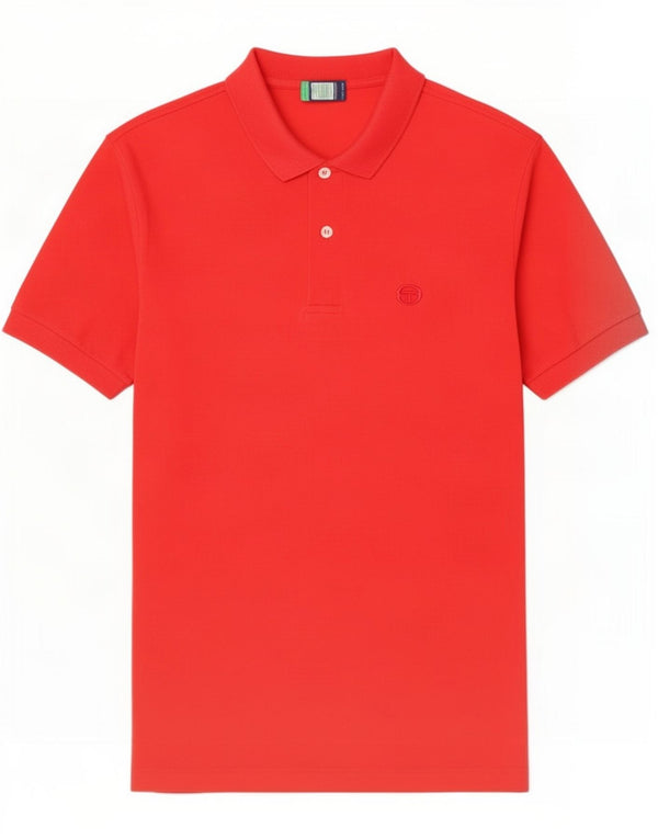 Camisa pólo masculina Sergio Tacchini grande vermelha