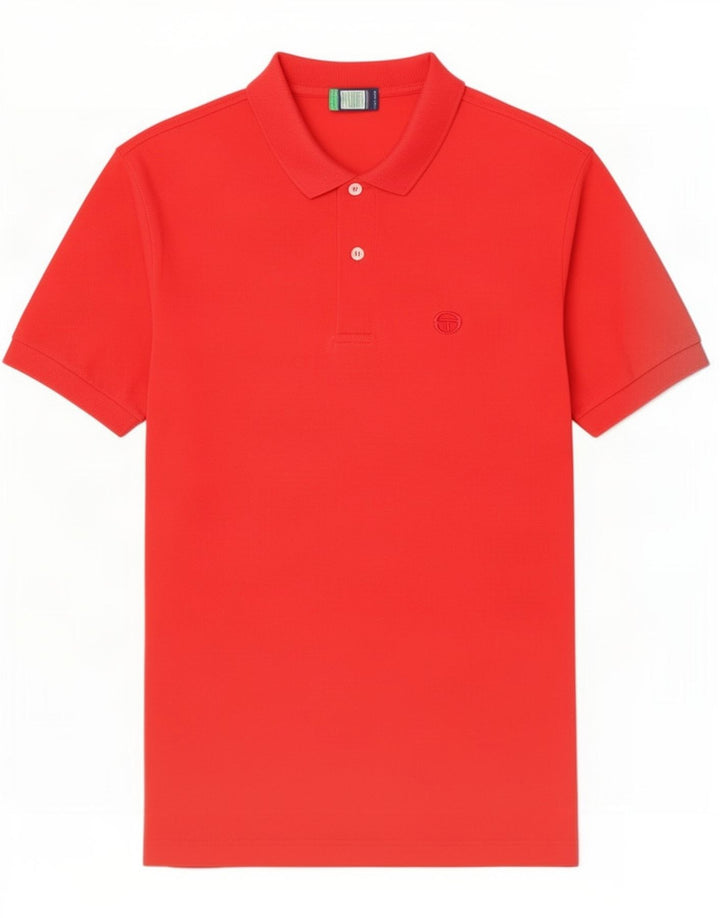 Camisa pólo masculina Sergio Tacchini grande vermelha