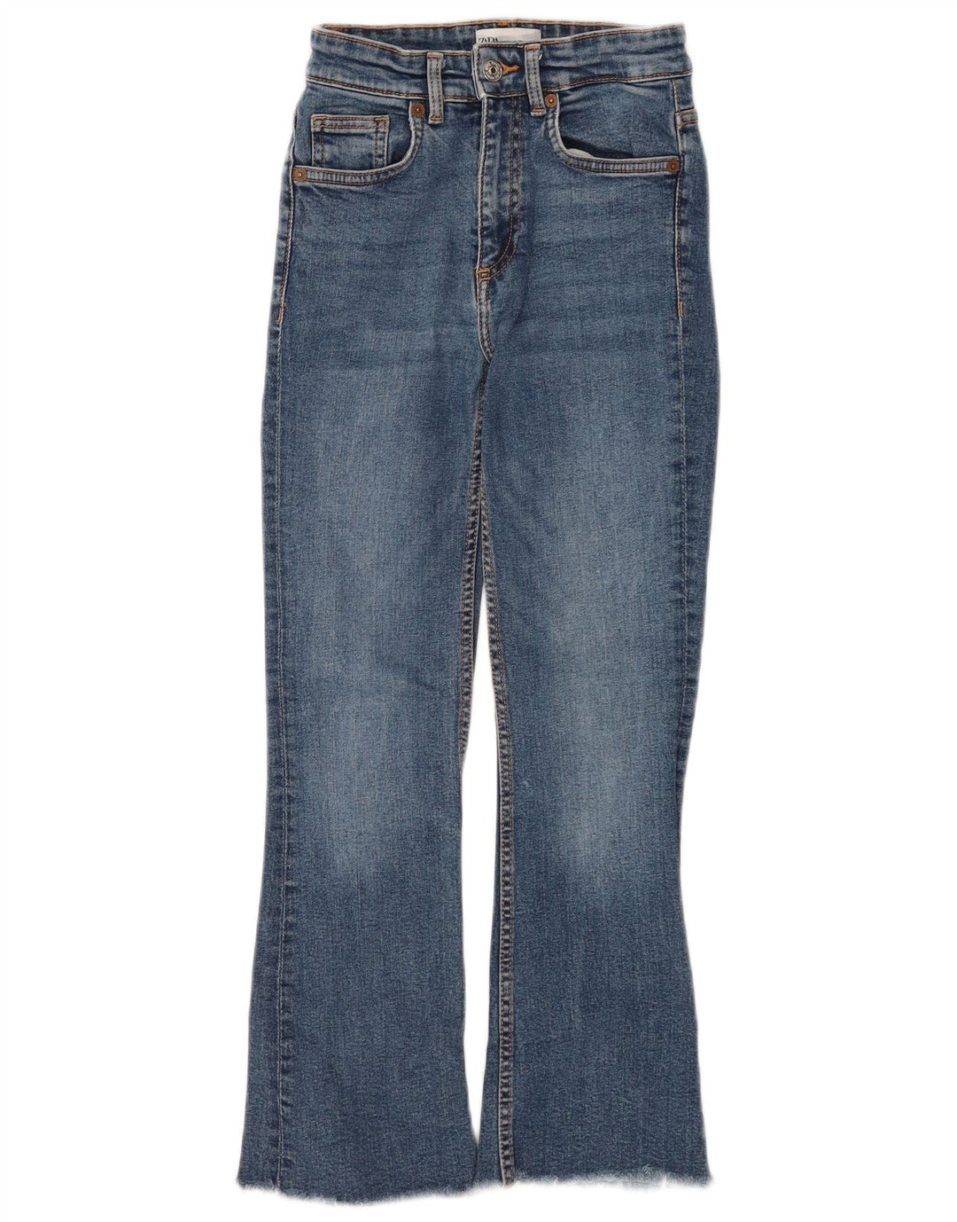 Zara Jeans Bootcut Feminino EU 34 2XS W24 L26 Azul