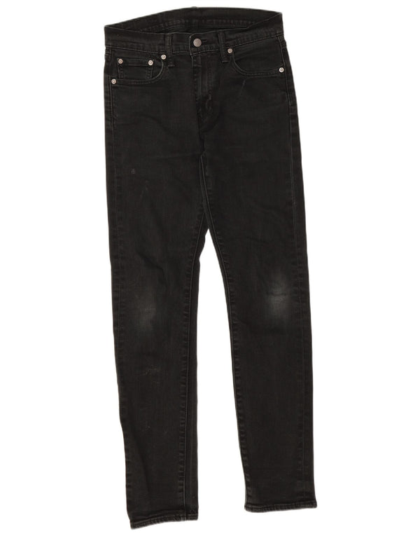 Levi's Masculino 510 Skinny Jeans W30 L32 Algodão Preto