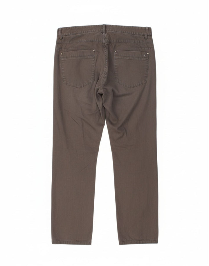 CALVIN KLEIN Calça masculina reta casual W31 L28 algodão cinza