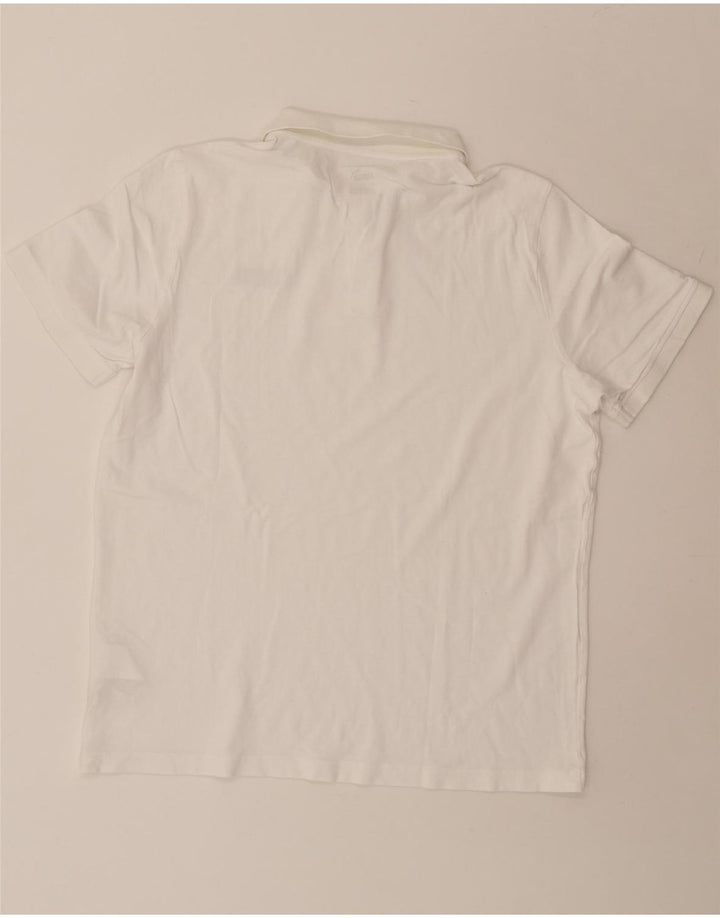 Camisa polo masculina PUMA grande algodão branco