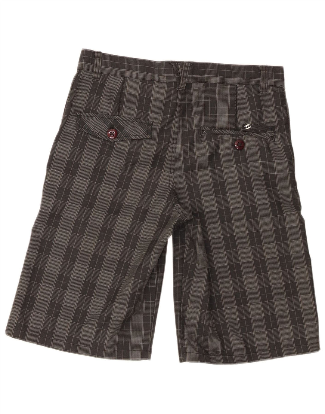 Calções Chino Billabong Boys 15-16 Anos W32 Cinzento Poliéster Xadrez