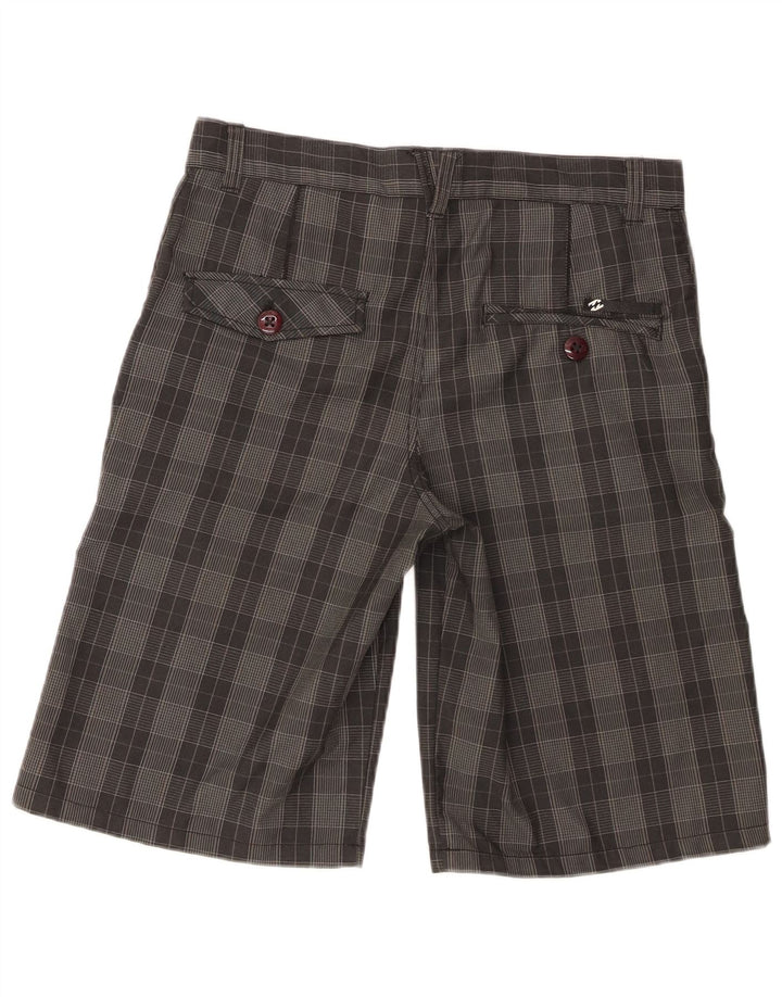 Calções Chino Billabong Boys 15-16 Anos W32 Cinzento Poliéster Xadrez