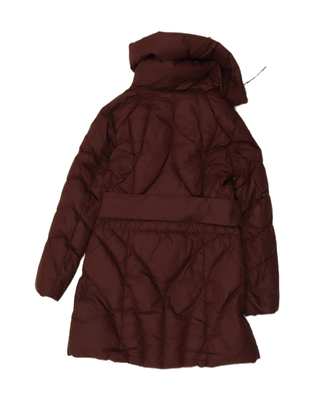 Casaco acolchoado feminino GUESS UK 16 grande marrom nylon