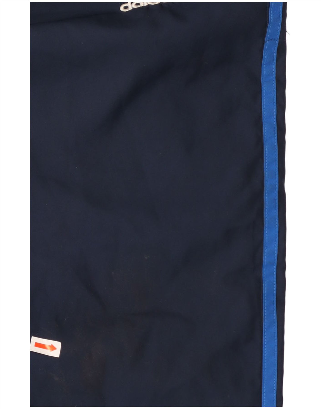 Calças de treino masculinas ADIDAS XL azul marinho poliéster