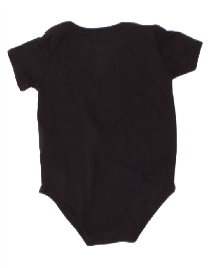 Body gráfico Jordan para meninos de 6 a 9 meses de algodão preto
