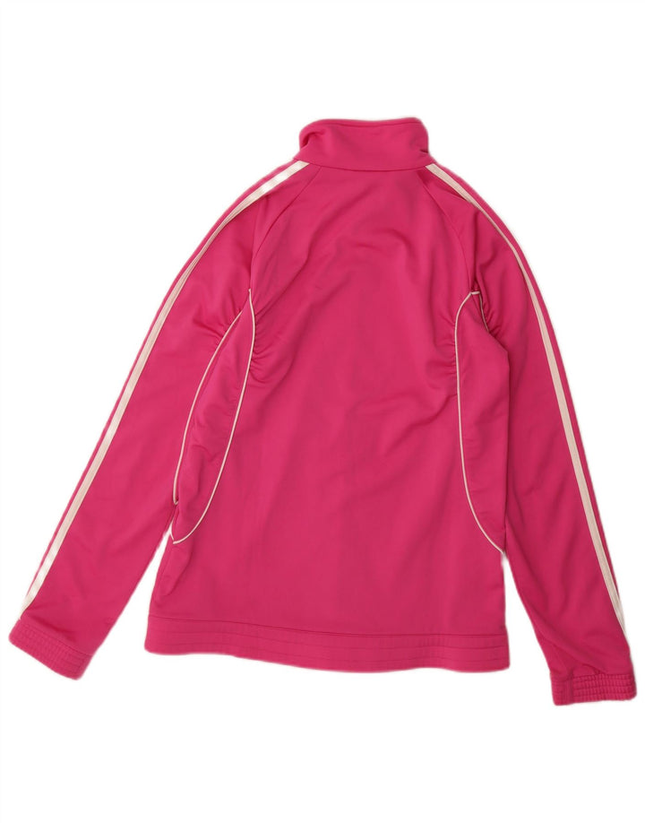 Jaqueta Adidas Meninas Treino Top 15-16 Anos Rosa Poliéster