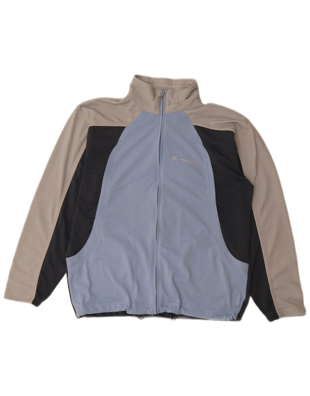 Champion Mens Full Tracksuit Médio Preto Colourblock Poliéster