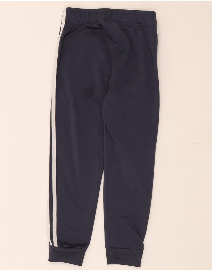 Calças de treino ADIDAS Meninos Joggers 6-7 Anos Azul Marinho Poliéster
