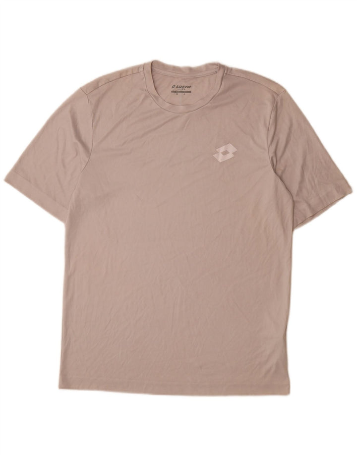 Camiseta masculina Lotto Top cinza médio poliéster