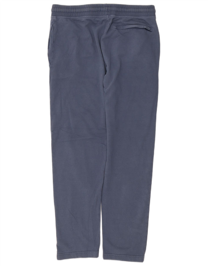 Calça de treino masculina Marks & Spencer médio azul marinho algodão