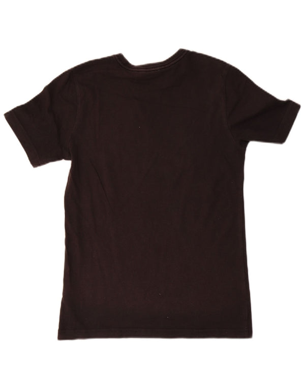 Camiseta Adidas Meninos Graphic Top 11-12 Anos Algodão Preto