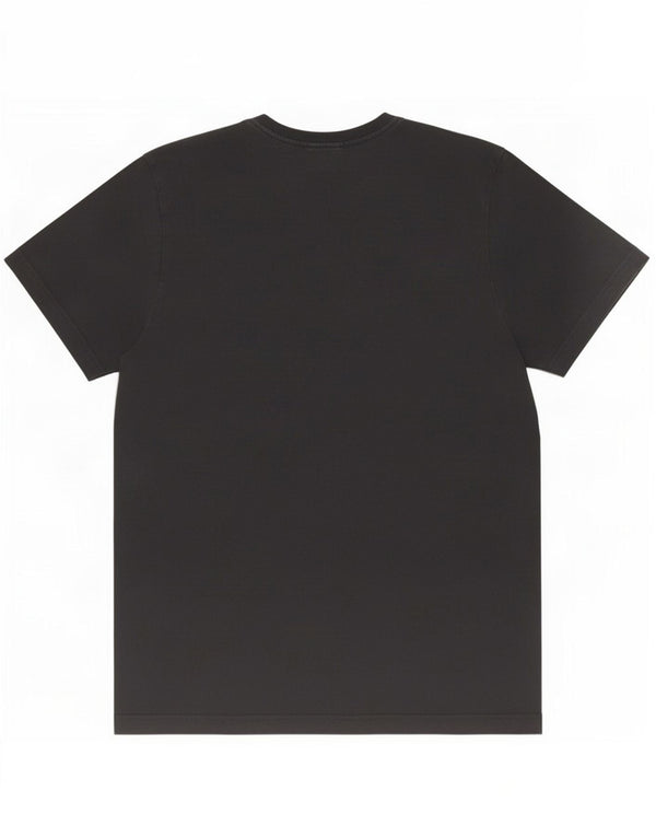 Adidas Mens Graphic T-Shirt Top Médio Algodão Preto