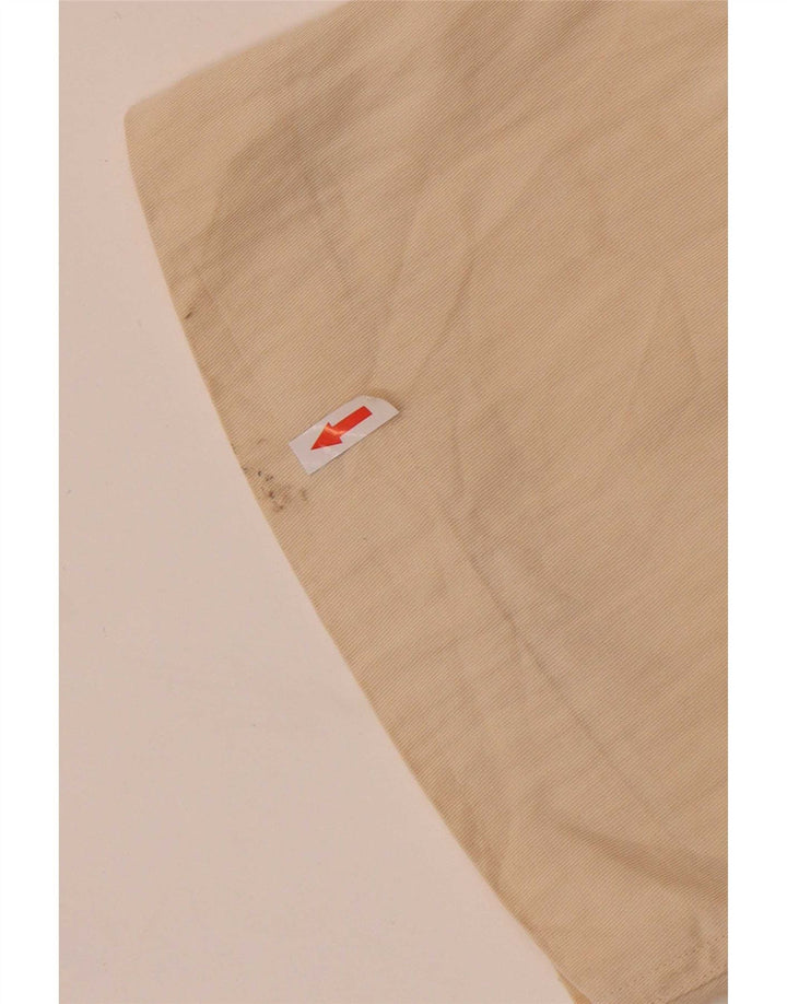 Zara Calça Chino Feminina Reta Médio W28 L32 Off White Lyocell