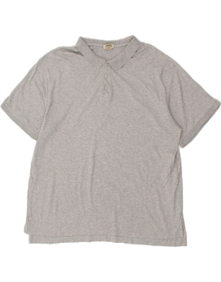 L.L.BEAN Mens Polo Shirt XL Grey Vintage L.L.Bean and Second-Hand L.L.Bean from Messina Hembry 