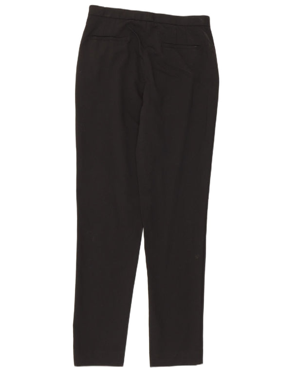 Calça casual feminina Massimo Dutti EU 36 XS W26 L30 lã preta