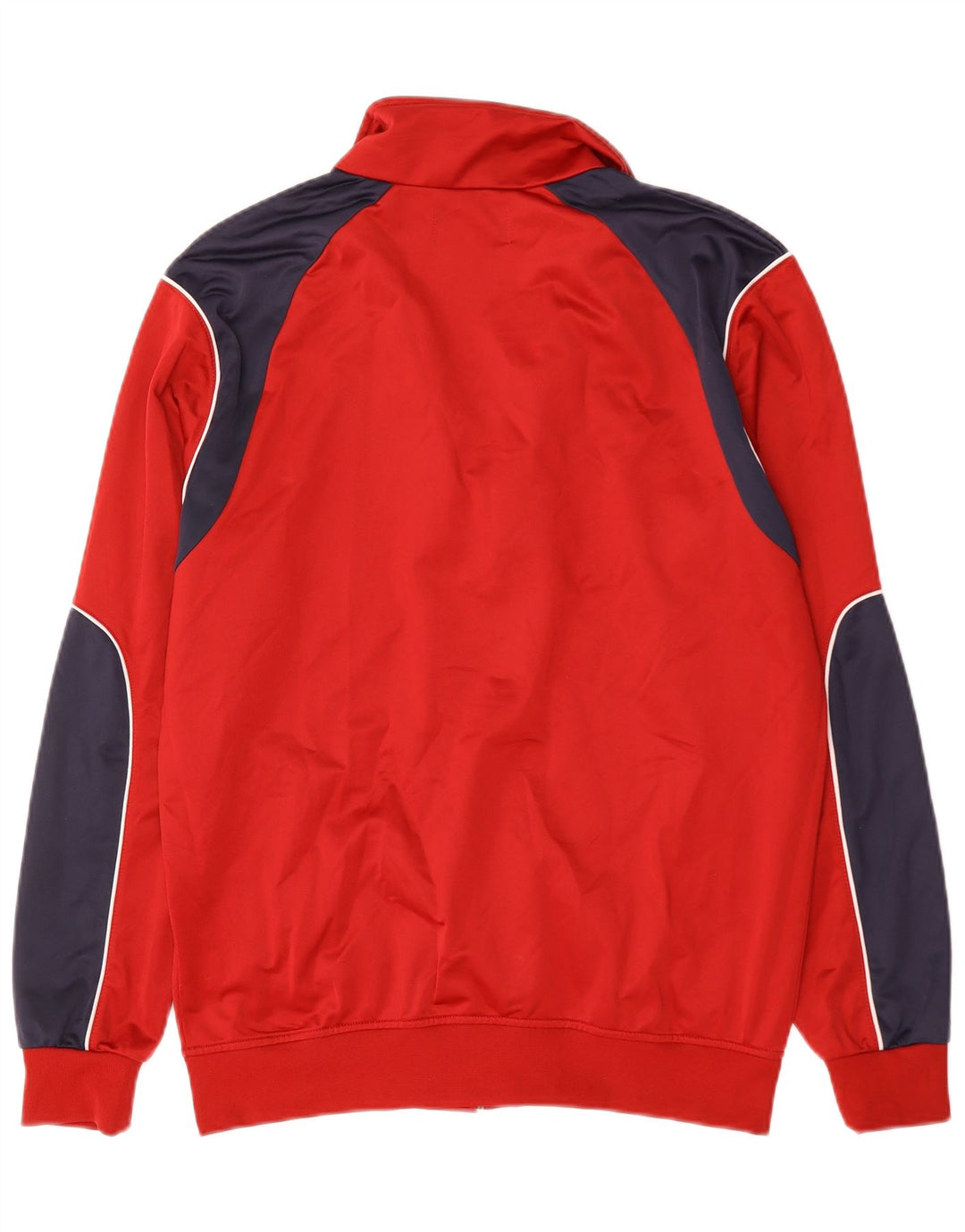 Kappa Mens Treino Top Jacket XL Vermelho Colourblock Poliéster
