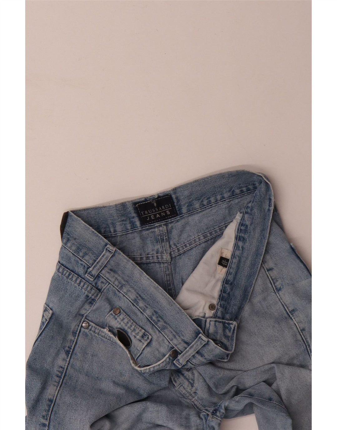 TRUSSARDI Jeans Cônicos Masculino W33 L28 Azul