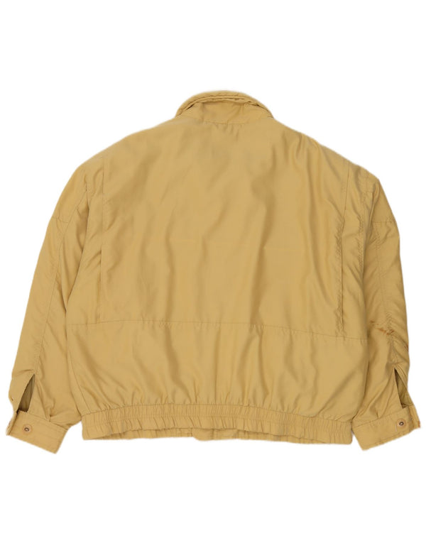 Jaqueta bomber masculina Studio Coletti Reino Unido 42 XL amarelo nylon
