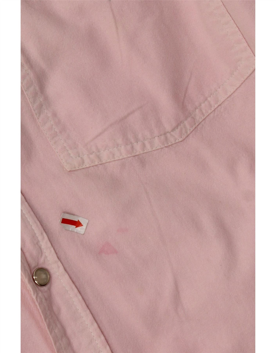 Camisa masculina LEVI'S grande algodão rosa