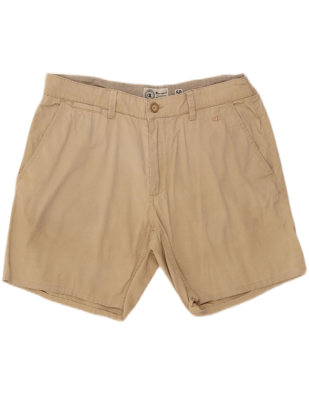 CHAMPION Mens Chino Shorts IT 50 Large W34 Beige Cotton Vintage Champion and Second-Hand Champion from Messina Hembry 
