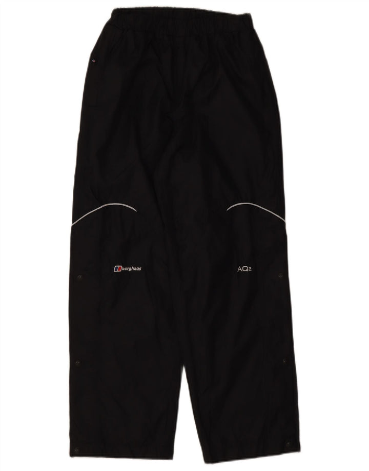 Calças impermeáveis Berghaus Boys 9-10 anos poliamida preta