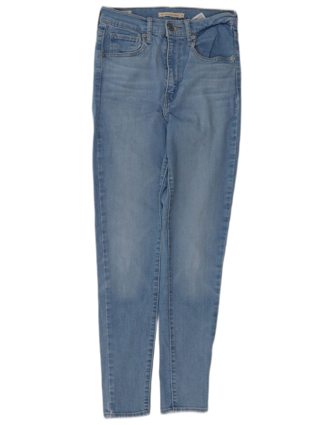 Calça jeans feminina LEVI'S Mile High Super Skinny W27 L28 azul algodão