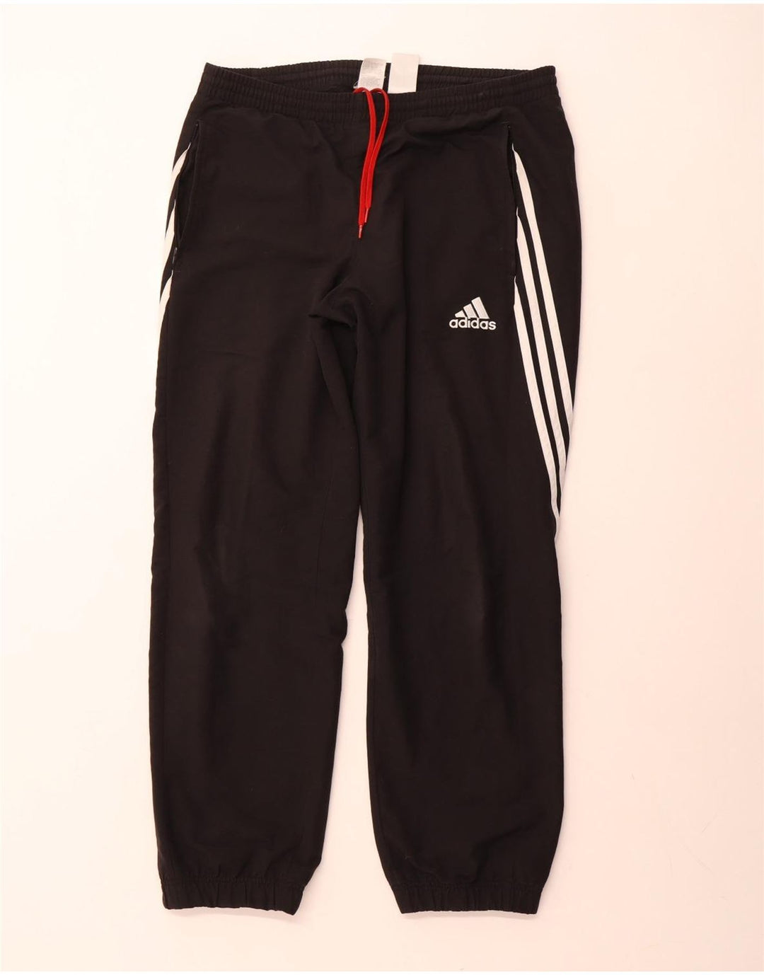 Adidas Mens Treino Calças Joggers Médio Poliéster Preto