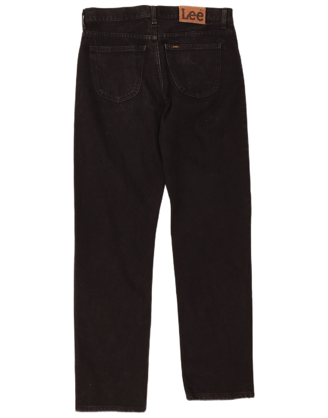 Jeans retos masculinos LEE W34 L34 algodão preto