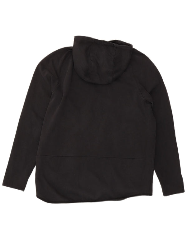 Suéter Nike masculino com capuz e zíper XL preto algodão