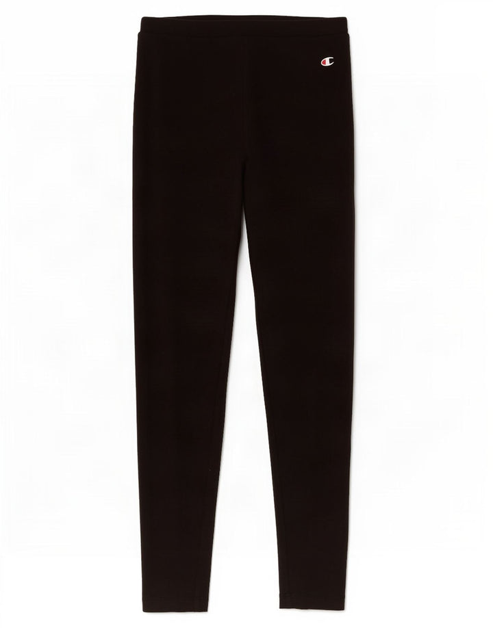 Leggings Femininas Champion UK 8 Pequenas Algodão Preto