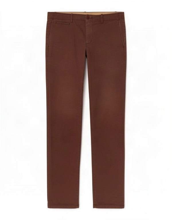 Calça Chino Slim Masculina Gap W34 L34 Algodão Marrom
