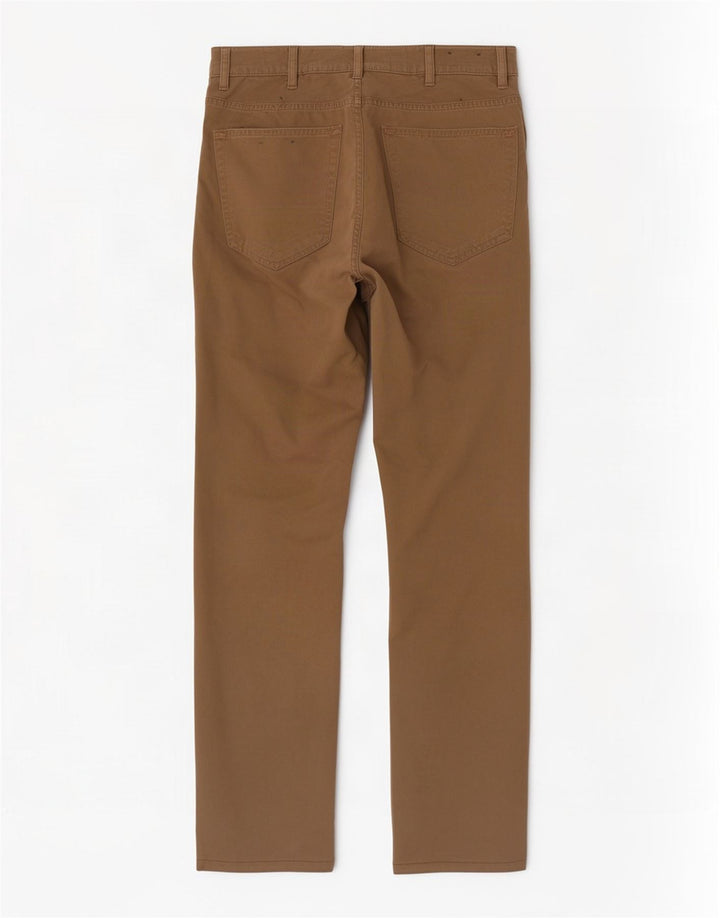 Calça masculina casual regular Gant W34 L32 algodão bege