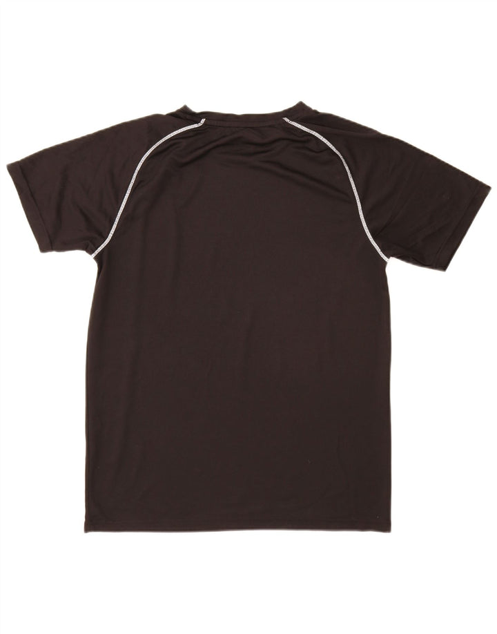 Camiseta masculina Mountain Warehouse poliéster preto médio