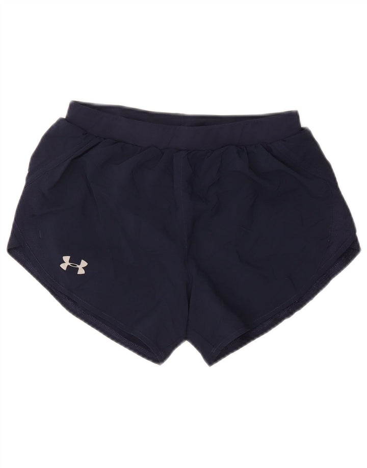 UNDER ARMOUR Calções esportivos femininos Heat Gear UK 4 XS azul marinho