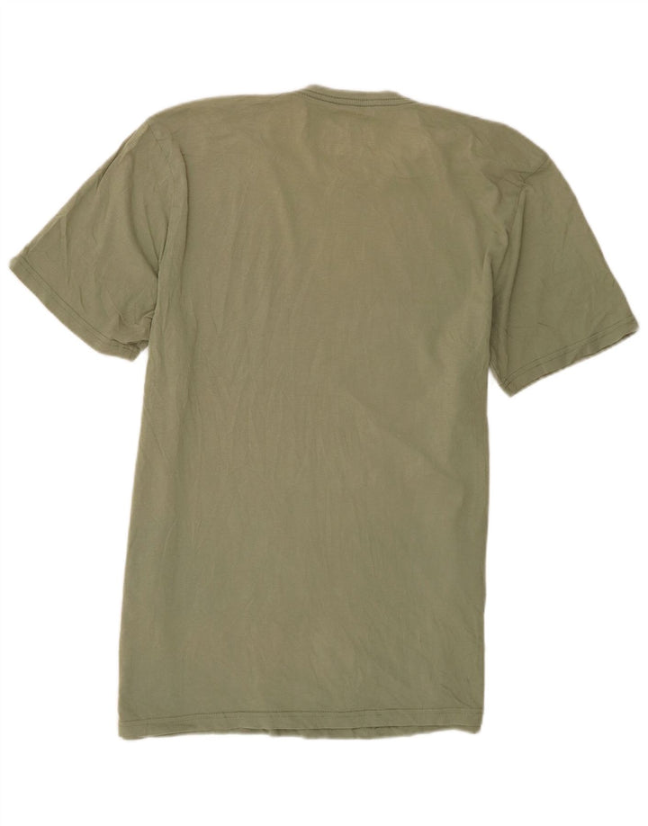 Camiseta gráfica masculina Volcom Top XL algodão verde