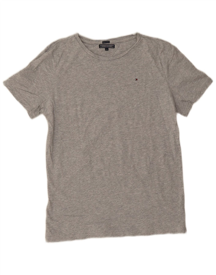 Camiseta Tommy Hilfiger Meninos 15-16 Anos Cinza Salpicado