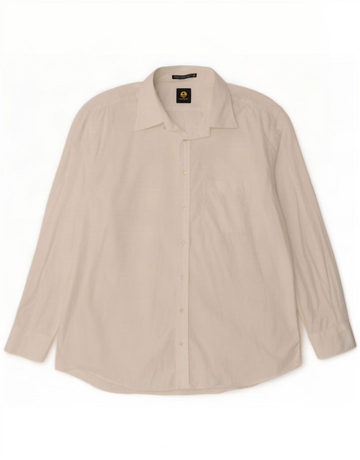 Camisa masculina Navigare 2XL algodão branco