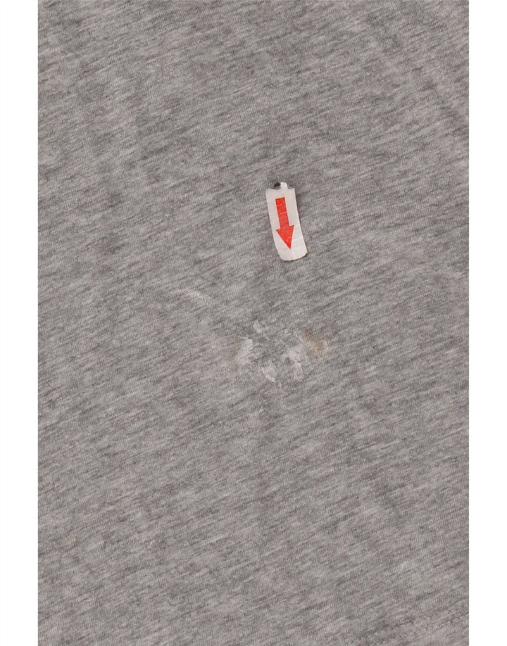 Camiseta masculina Jack & Jones Top XL algodão cinza