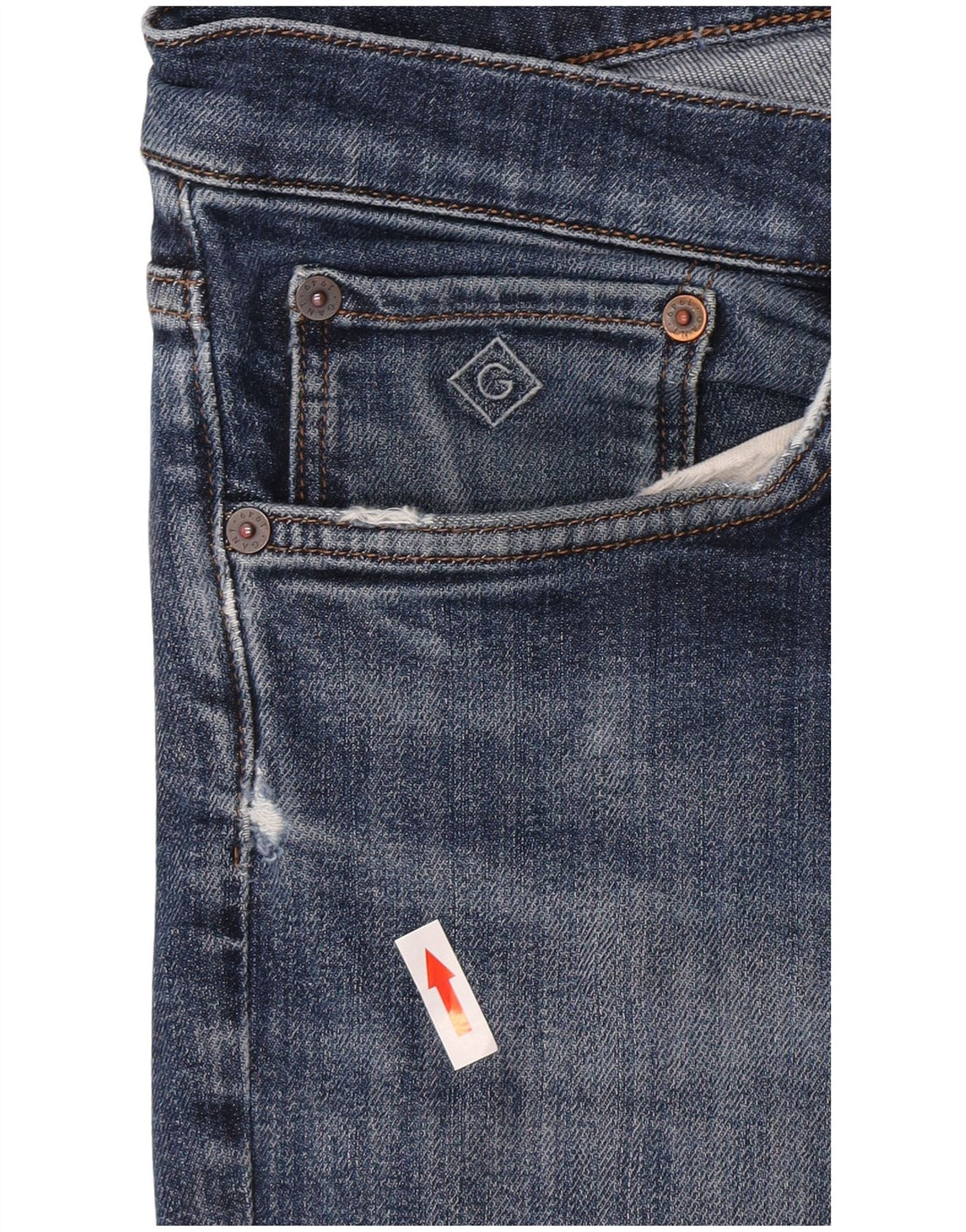 Jeans Slim Masculino Gant W36 L32 Azul