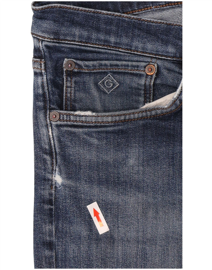 Jeans Slim Masculino Gant W36 L32 Azul
