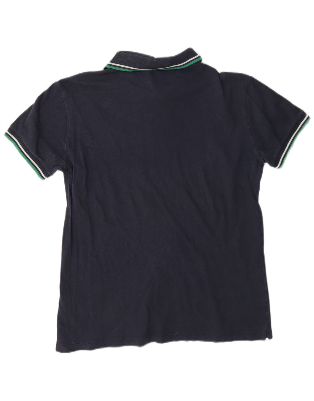Camisa polo masculina leve e elástica Fred Perry de algodão azul marinho médio