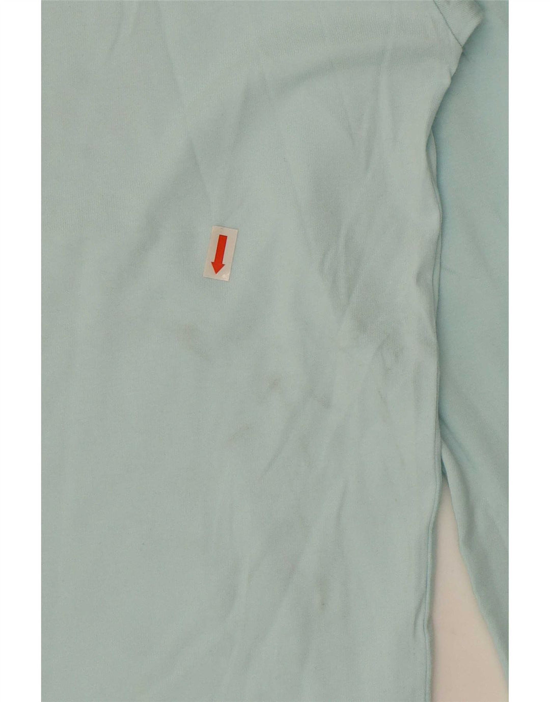 Vans Mens Classic Fit Graphic Top Manga Longa Médio Algodão Turquesa